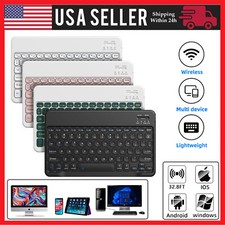 Wireless Bluetooth Keyboard For Windows Android iOS PC Phone Tablet Universal US Wireless Keyboard price