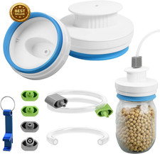 Mason Jar Vacuum Sealer Kit for FoodSaver Regular & Wide Mouth Jars with Accesso Vacuum Sealer price