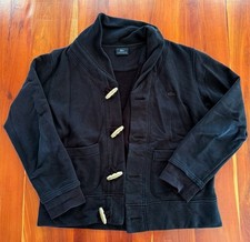 Lacoste Black Shawl Collar Cardigan Small (size 4) | Rare Vintage Japan Made Men's Sweater & Cardigan & Knitwear price
