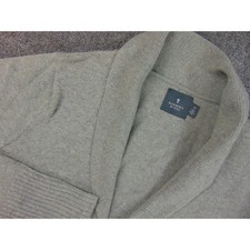 Hawkins McGill Sweater Mens Med Gray Shawl Collar Knit Cardigan Toggle Closure Men's Sweater & Cardigan & Knitwear price