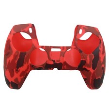 For PS5 Controller Silicone Grip Red Camo Cover Accessories PlayStation Controller and Accessories price