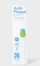 Anti-Plaque Pro Sonic Replacement Brush Heads, 3 Heads, Up & Up Fits Sonicare Electric Toothbrush and Accessories price