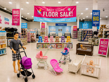 1:6 Scale fits Baby Furnishings, Crib, Stroller, CHOOSE YOUR OWN!! Baby Playpen & Cribs price