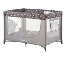 Pamo Babe Portable Enclosed Baby Playpen Crib with Mattress and Carry Bag, Gray Baby Playpen & Cribs price