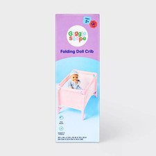 Giggle Scape Folding Doll Crib-Playpen Up to 14" Dolls BRAND NEW Baby Playpen & Cribs price