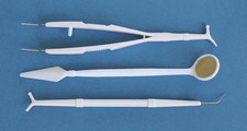 3Pc Dental Hygiene Kit - Mirror, Tweezers & Pick/Explorer/Probe– Clean Teeth Set Hygiene and Cleaning price