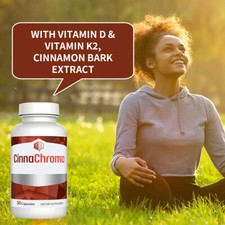 CinnaChroma Blood Sugar Balance Vitamin K2 Blood Sugar Supplement 30 Capsules Organic Products price