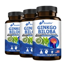 Ginkgo Biloba 5000mg |30/60/120Capsules | Non-GMO,Gluten Free for Brain Function Organic Products price