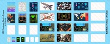 1/12 Scale Laptop and Electronic screens Waterslide Decals for action figures Laptop Accessories price