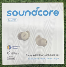 Soundcore Sleep A20 Noise Blocking Sleep Earbuds Sleep Monitor 80Hr Play |NEW Headphones price
