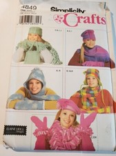 Simplicity Female Fleece Hats Mittens Scarves Bag Gloves Beret New Heigl Designs Baby Gloves & Scarf price
