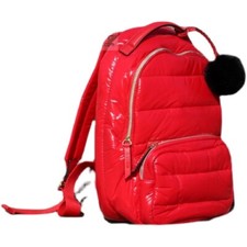 New! Estee Lauder  Fluffy  Backpack Makeup  Bag ~ Red Makeup Bag price