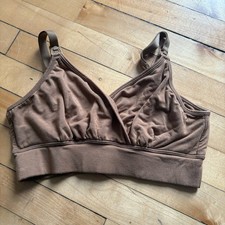 Storq Sz S Brown Nursing Maternity Casual Soft Bra Nursing Bra price