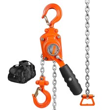 Uimoso 0.25T/0.5T Mini Lever Block Chain Hoist Ratchet Come Along Puller 5/10FT Lever Hoist price