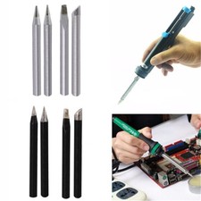 30W Replaceable Electric Soldering Solder Iron Bit Four Shape Tips 3.8mm Dia Solder & Soldering Iron price