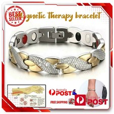 Magnetic Healing Bracelet Pain Relief Bio Therapy Bangle for Men Women Steel Bracelet price