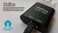 Helios Laser DAC - Low cost laser ILDA projector USB controller adapter Projector Cables price