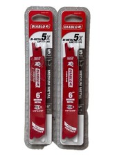 Diablo 6-inch 14/18 TPI Metal Reciprocating Saw Blade (10 Pack) # DS0614BF-10PK Reciprocating Saw price