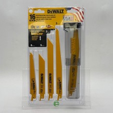 New DeWalt DW4899 16-Piece Reciprocating Saw Blade Kit With Case Reciprocating Saw price