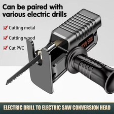 Portable Reciprocating Saw Adapter Electric Drill Jigsaw Power Tool Wood Cutter Reciprocating Saw price