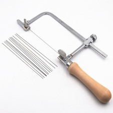 Mini U-shaped Saw Jewelry DIY Tool Jewelers Saw Bow Saw Frame W/ 12 Blades Kit Saws price