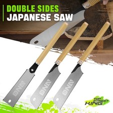 3pc Japanese Saw Tool Set Double Side Pull-cut Hand Saw 9 Inch Blade Woodworking Saws price
