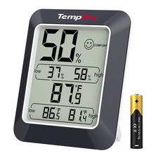 TempPro TP50W Digital Hygrometer Thermometer Indoor Humidity Gauge with Wellness Thermometer price