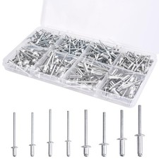 Pop Rivets Assortment Kit - 200 Pcs Aluminum Blind Rivets8 Sizes Rivet price