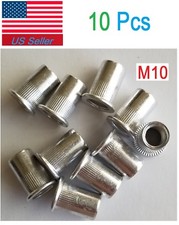 M10 Aluminum Rivet Nut Inserts Rivnut Nutsert 10mm Pack of 10 M10x1.5 Rivet price