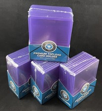 Pack of 10 CSP 138pt (130) Toploaders Rigid Clear for VERY THICK Cards Plastic Card Supplies price