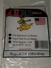 Snap Card Holders - Standard, Thicker, Super Thick, Pre-1957 - Trading Supplies Plastic Card Supplies price