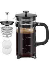French Press Coffee Maker 21oz 304 Stainless Steel with 4 Filters System New French Press price