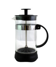12 oz Glass French Press Coffee & Tea Maker – Stainless Steel Filter, Single Cup French Press price