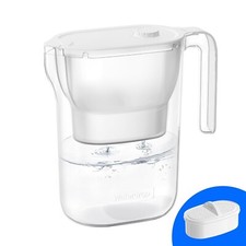Waterdrop 200-Gallon Long-Life Water Filter Pitcher, NSF Certified,7-Cup, White Pitcher price