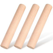 Patelai 3 Pieces Small Wooden Rolling Pin, Dumpling Dough Roller Wooden Mini Rolling Pin price