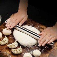 1X Stainless Steel Non-Stick Rolling Pin for Dough Pizza Pastry Baking Rolling Pin price