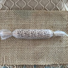 Decorative Wooden Embossing Rolling Pin With Paw Prints, Bones And Dogs Rolling Pin price