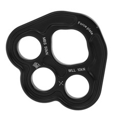 50KN Aluminum Rigging Plate Portable Climbing Gear For Outdoor Mountaineering Gear price