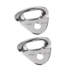 2x 25KN Mountaineering Rock Climbing Gear Bolt Hanger Plate Mountaineering Gear price