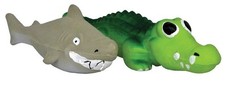 Diggers 52557 Multicolored Latex Sea Monster Dog Toy Large 10 L in. Pet Products price