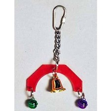 Prevue Pet Products Rainbow Acrylics Mini Mobile with Bells Small Bird Toy Pet Products price