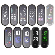 Sticker Mini Luminous Clock Waterproof LED Clock, Car Decoration, Car Parts Decorative Clock price