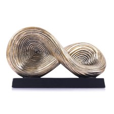 5.5‘’ Infinity Knot Sculpture - Abstract Decorative Object, Modern I Decorative Object price