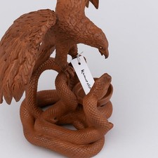 Eagle and Snake-Shaped Decorative Object Brown Decorative Object price