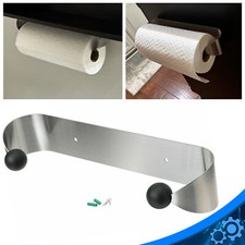 Paper Towel Holder Under Cabinet Wall Mount Stainless Steel Rack Kitchen Towel Rack price