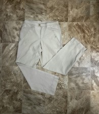Columbia Women's Pants Size 10 (31 x 30) Chino Outdoors Hiking Ivory Tan Women's Pants price