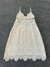 Victoria's Secret Nightgown Women's Small Cream Lace Women's Nightgown and Robe price