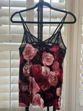WHBM Floral And Lace Camisole, Size S Tunic price