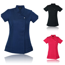 Hairdressing Therapist Tunic Beauty Healthcare Spa Top Nail Salon Work Uniform Tunic price