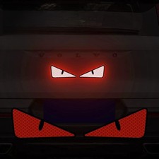 Red Big Eyes Car Sticker Wall Sticker Cartoon 3D Decal Sticker for Bike/ Car Wall Sticker price